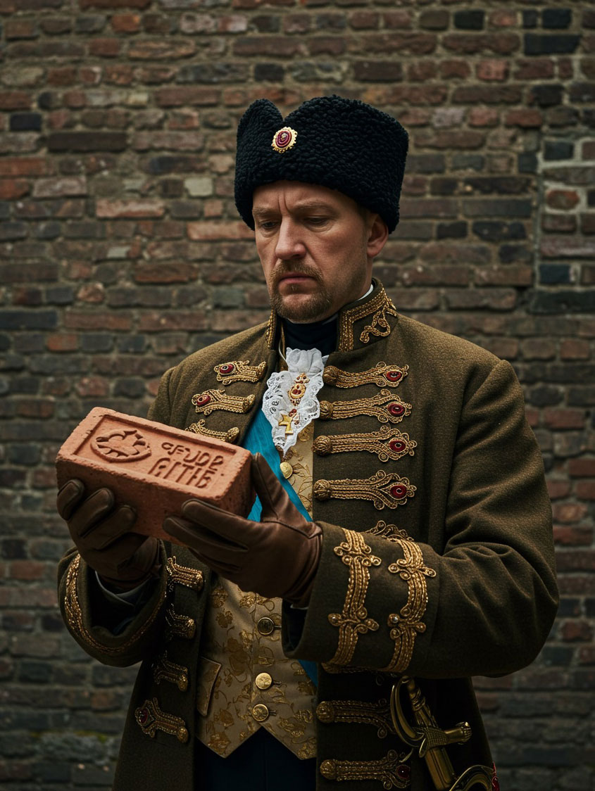 Царь с кирпичом